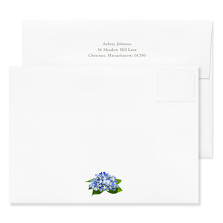 Hydrangea Basket - Signature Note Cards