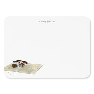 Map and Camera - Signature Note Cards