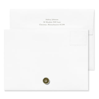 Retro Typewriter - Signature Note Cards
