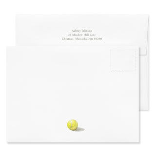 Tennis Racquets - Signature Note Cards