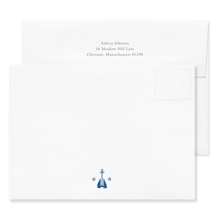 Delftware Sailboat - Signature Note Cards
