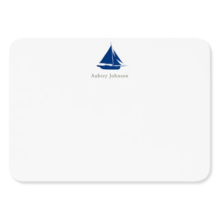 Delftware Sailboat - Signature Note Cards