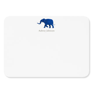 Delftware Elephant - Signature Note Cards