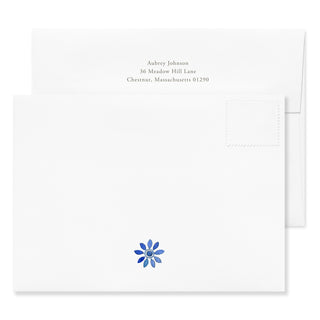 Delftware Bouquet - Signature Note Cards