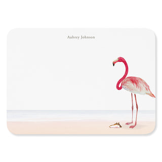 Flamingo Beach - Signature Note Cards