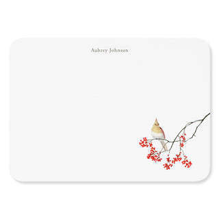 Lady Cardinal - Signature Note Cards