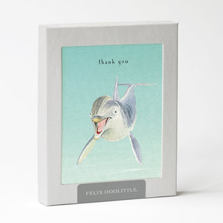 Hello Dolphin - Thank You Card