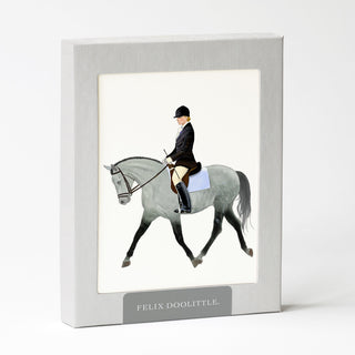 Black Rider - Equestrian Card