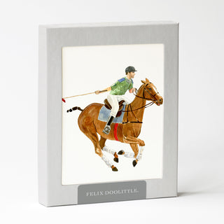 Polo Run - Equestrian Card