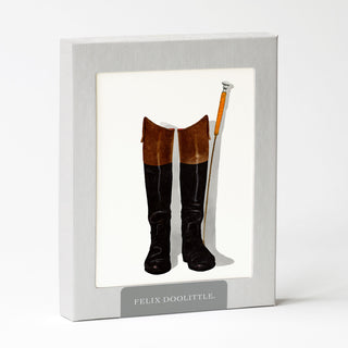 Riding Boots - Equestrian Card