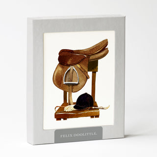 Saddle - Equestrian Card