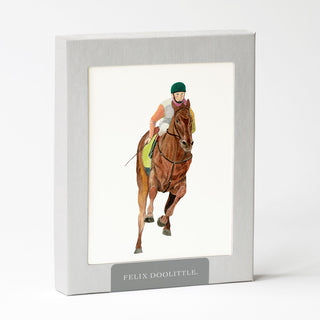 Saratoga One - Equestrian Card