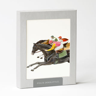 A Race - Equestrian Card
