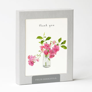 Wild Roses - Thank You Card