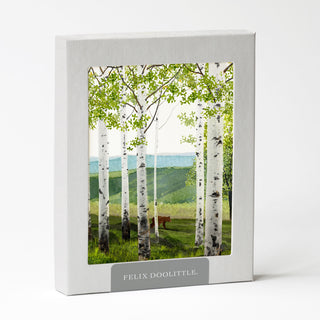 Birch Forest - Just Because Card