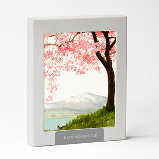 Blossoms by the Bank - Just Because Card