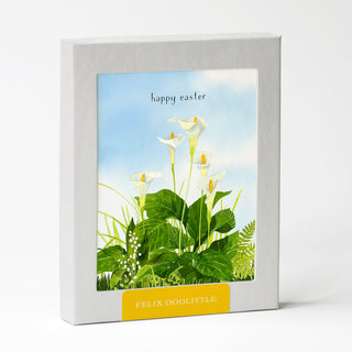 Spring Calla Lilies - Easter Card