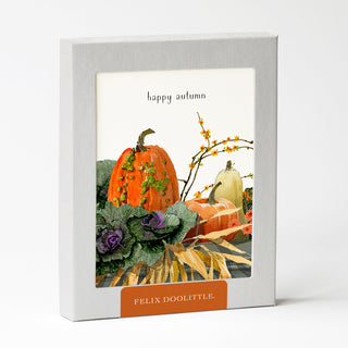 Pumpkins and Kale - Autumn Card