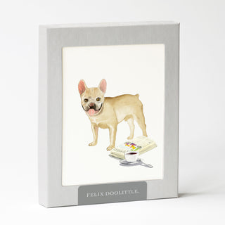 French Bulldog - Dog Card