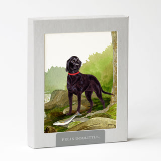 By the Stream - Dog Card