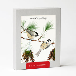 Chickadees - Holiday Card