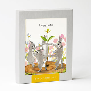 Bunny Dance - Easter Card
