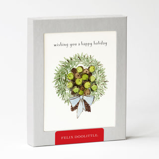 Acorn Garland - Holiday Card
