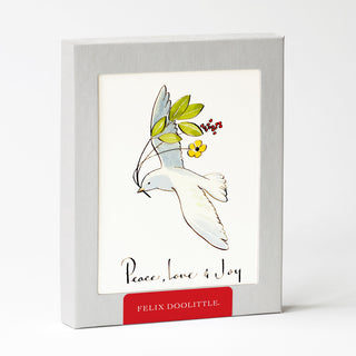 Peace Love Joy - Holiday Card