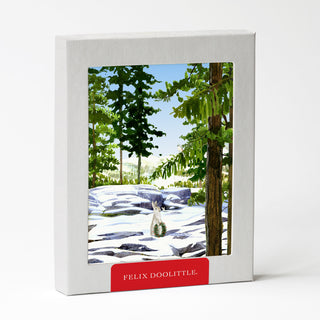Bunny Slope - Holiday Card
