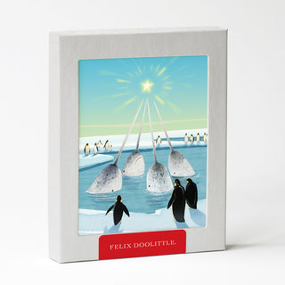 Narwhal Blessings - Christmas Card