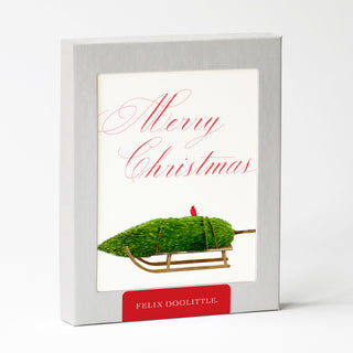 Nordic Sled - Christmas Card