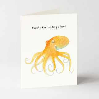 Lend a Hand - Thank You Card