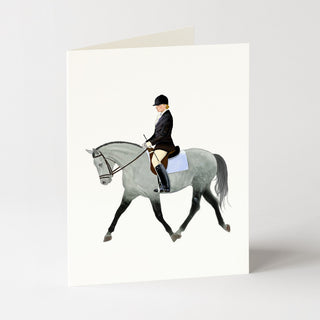 Black Rider - Equestrian Card