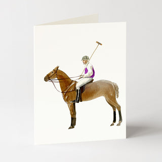 Polo Stand - Equestrian Card