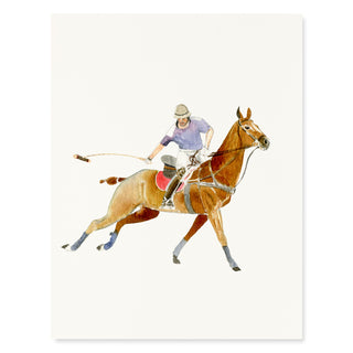 Polo Swing - Equestrian Card