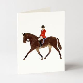 Red Rider - Equestrian Card