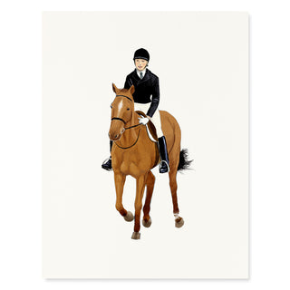 Forward - Equestrian Card