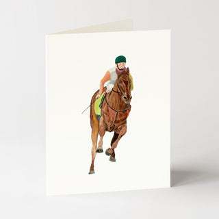 Saratoga One - Equestrian Card