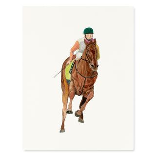 Saratoga One - Equestrian Card