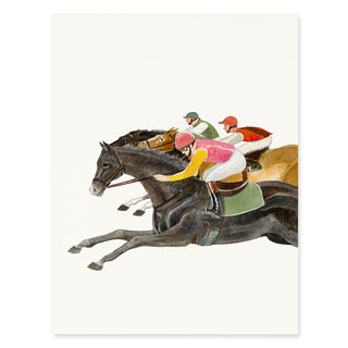 A Race - Equestrian Card
