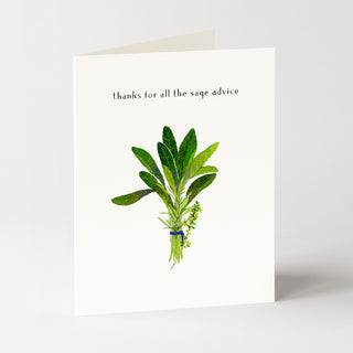 Bouquet Garni - Thank You Card
