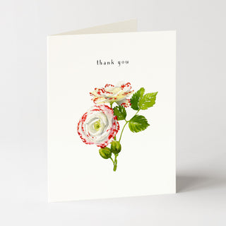 Speckled Rose - Thank You Card