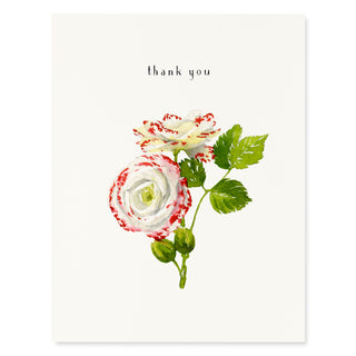Speckled Rose - Thank You Card