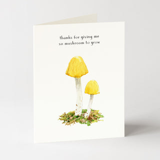 Yellow Cap - Thank You Card