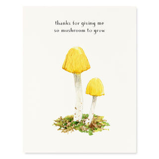 Yellow Cap - Thank You Card
