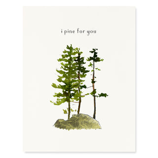 Glorious Pines - Love & Friendship Card
