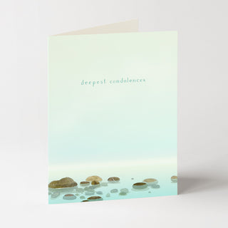 River Stones - Sympathy Card