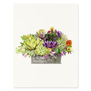 Desert Array - Flower Garden Card