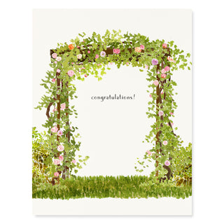 Rose Arbor - Wedding Card