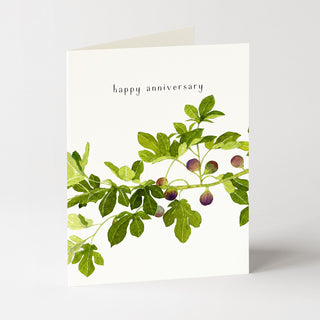 Fruitful Fig - Anniversary Card
